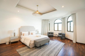 Cozy 4bhk And Maid private Beach And Pool